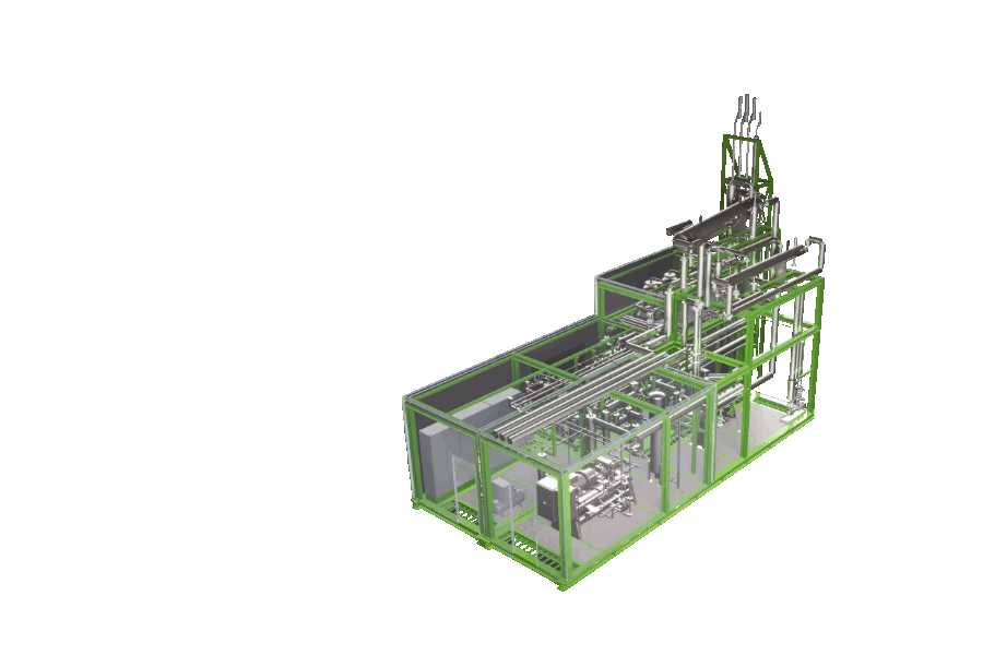 Pentair biogas upgrading system